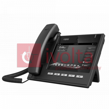 C600 Telefon VoIP 7" LCD, kamera 5Mpix, 6 linii