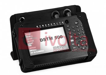 DSTM500 Miernik sygnału DVB-T/T2/C oraz DVB-S/S2, wym. 200x120x35 mm