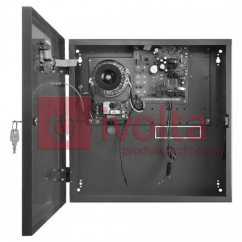 EN54-2A17 LCD EN54 27,6V/2A/2x17Ah zasilacz do systemów przeciwpożarowych