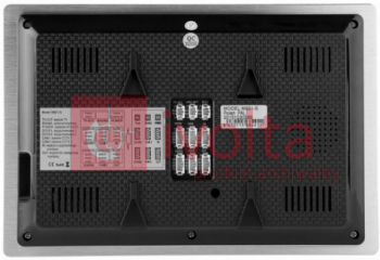 M901-SH Monitor głośnomówiący 7" panoramiczny LCD HD 1280x720, funkcja zapisu zdjęć, VIDOS