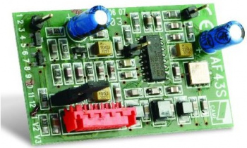 AF43S frequency card