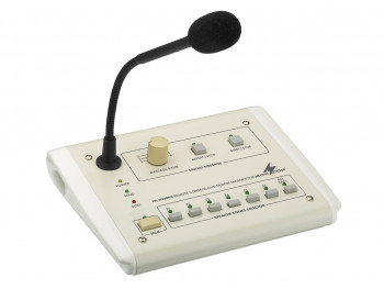 Mikrofon pulpitowy PA, strefowy, współpracujący z PA-6240, PA-6480 i PA-6600. PA-6000RC MONACOR