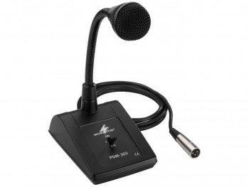 Mikrofon pulpitowy PA, na gęsiej szyi. PDM-302 MONACOR