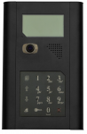 KDC3100-CZARNA Klawiatura dostosowana do funkcji video, z podświetlanym LCD i wbudowaną listą lokatorów, PROEL